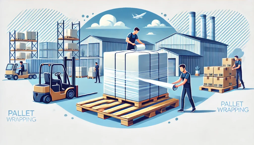 Paller Wrapping - Palletizing Services