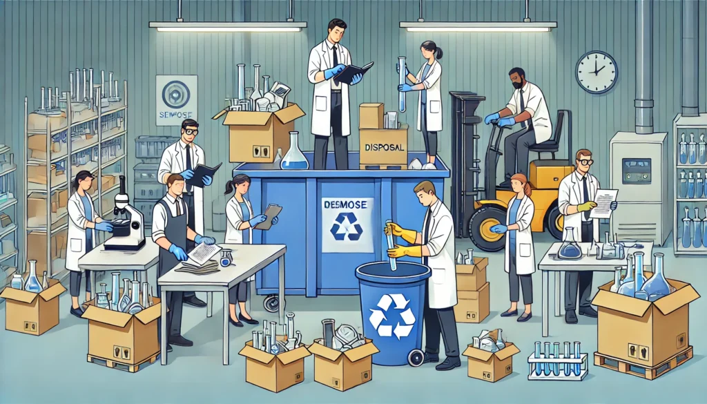 Safe Disposal of Laboratory Equipment