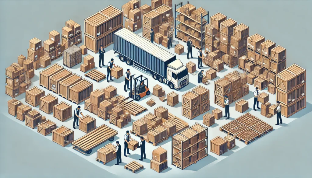 Wooden Shipping Crates
